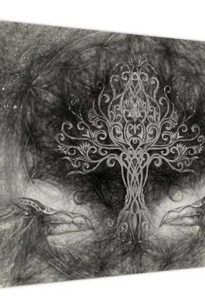 Autentyczny Schilderij - Levensboom