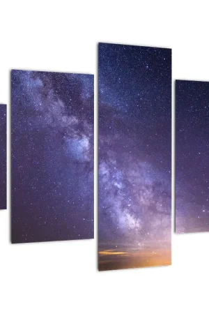 Schilderij - Kijk naar het heelal Nowość