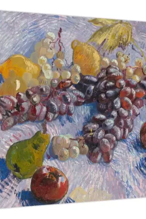 Schilderij - Vincent van Gogh, Druiven, Citroenen, Peren en Appels, reproducties Oferta