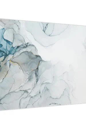 Schilderij - Blauw marmer Oryginalny