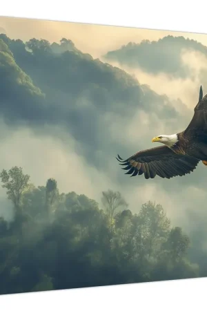 Tylko dziś Schilderij - Vliegende arend