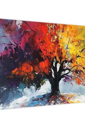 Ekspresowa dostawa Schilderij - Kleurrijke boom