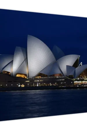 Schilderij - Sydney bij nacht Bezpieczna płatność