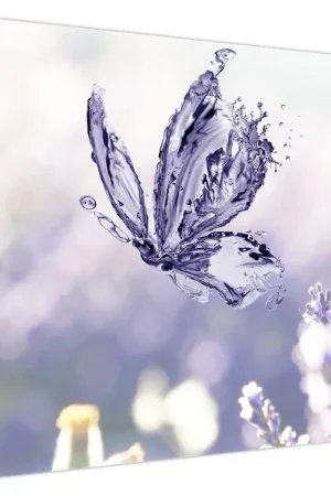 Schilderij - Vlinder en lavendel Zamów teraz