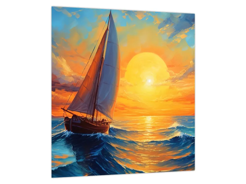 Schilderij - Zeilboten Zamów teraz