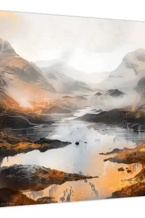 Rabat Schilderij - Schilderen van berglandschappen