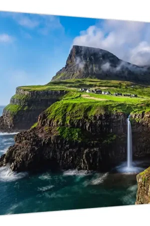 Popularny Schilderij - Múlafossur waterval