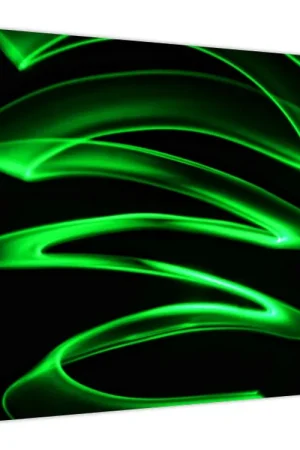 Tani Schilderij - Neongolven