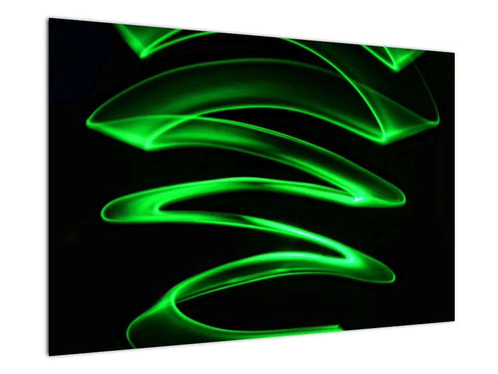 Tani Schilderij - Neongolven