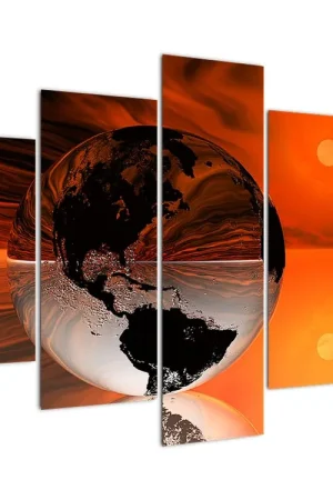 Schilderij - Aarde, abstractie Zamów teraz