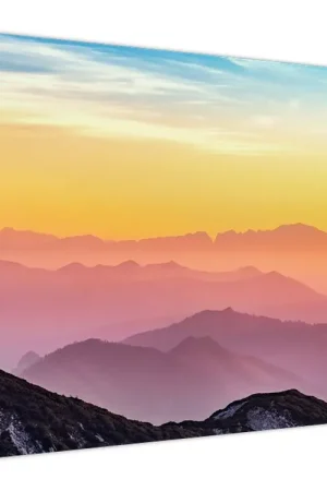 Oryginalny Schilderij - Kleurrijke hemel