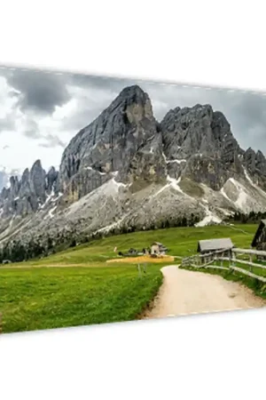 Schilderij - In de Oostenrijkse bergen Rabat