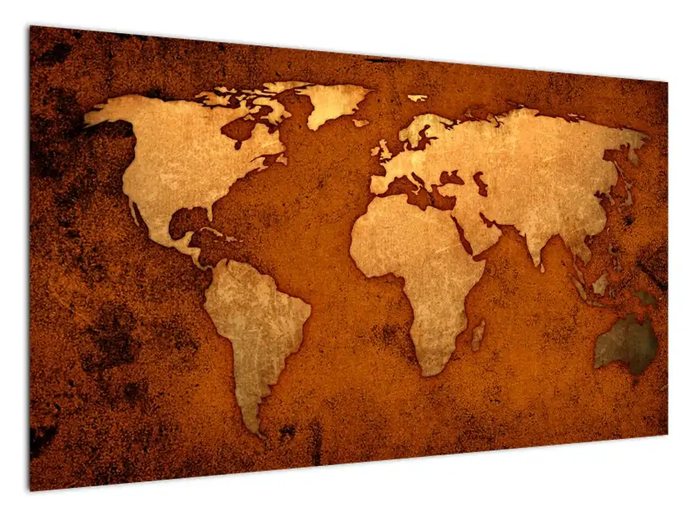 Schilderij - Wereldkaart Oferta limitowana
