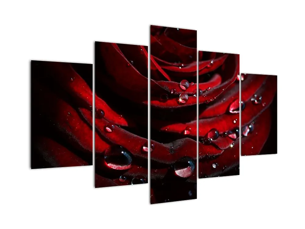 Kup teraz Schilderij - Roos, detail