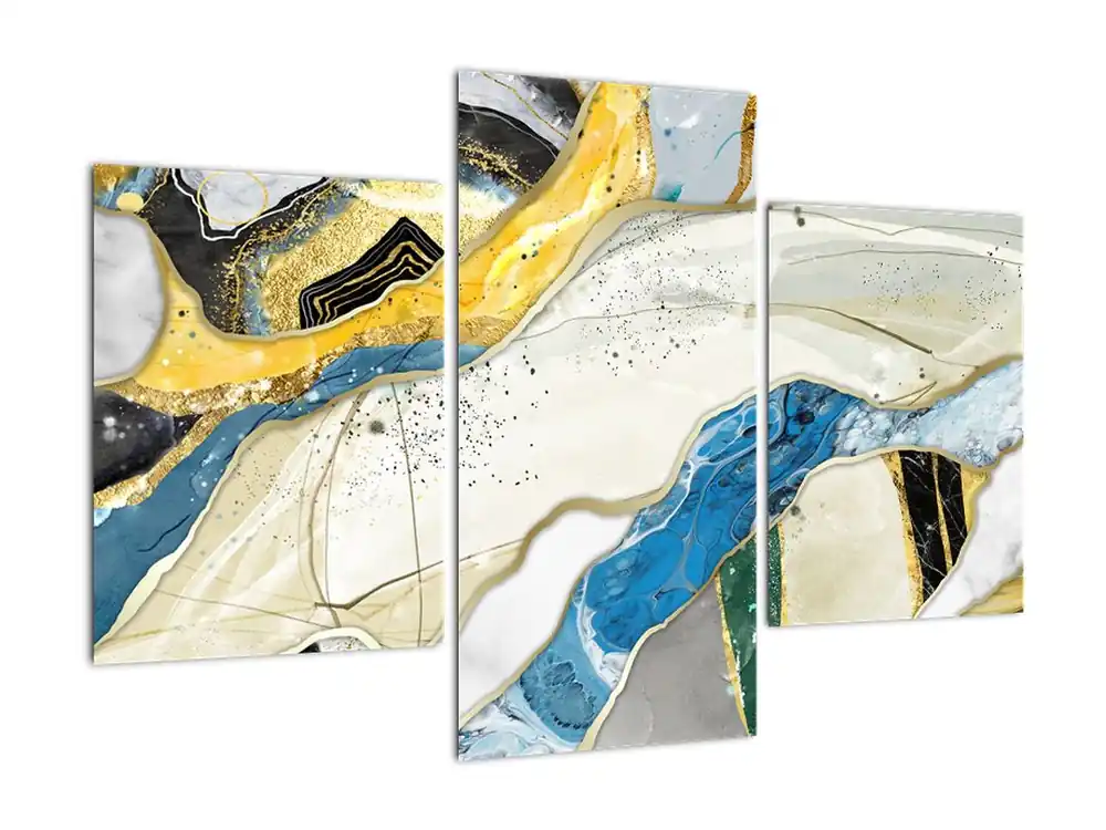 Rabat Schilderij - Bonte marmer