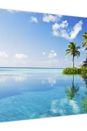 Schilderij - Tropisch eiland Bezpieczna płatność