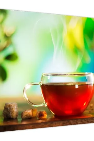 Darmowa dostawa Schilderij - Stilleven met thee