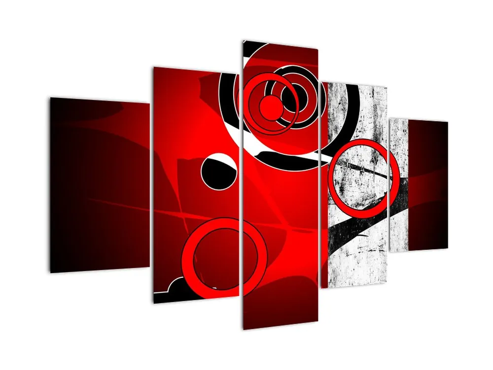 Schilderij - Abstractie Promocja