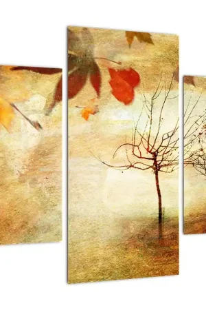 Schilderij - Herfststemming Oryginalny