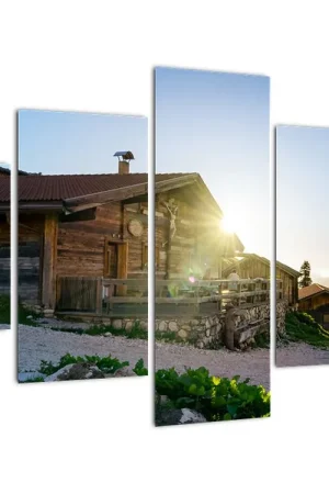 Schilderij - Ochtend in de Alpen, Tirol Oferta limitowana