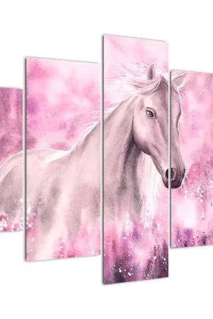 Rabat Schilderij - Geschilderd paard