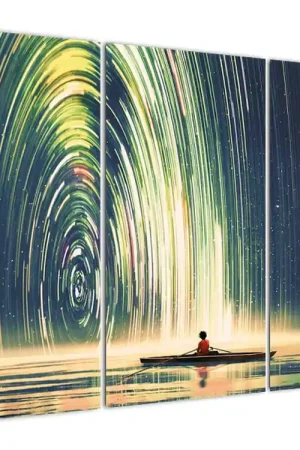 Schilderij - Middelpunt van het heelal Ostatnia szansa