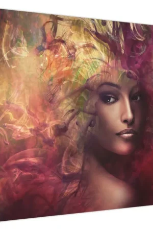 Schilderij - Fantasie vrouw Ekspresowa dostawa