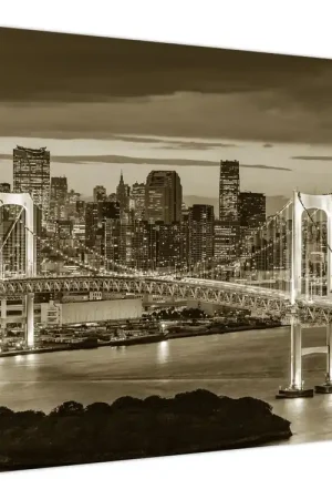 Schilderij - De Gouden Stad Wysoka jakość