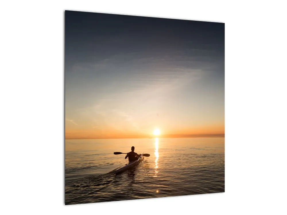 Schilderij - Kajak op zee Oryginalny