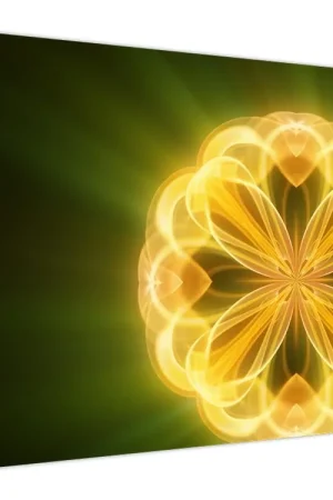 Szybka dostawa Schilderij - Gele bloem