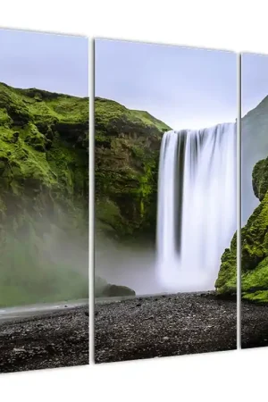 Autentyczny Schilderij - Watervallen