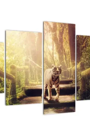 Promocja Schilderij - Tijger in de jungle