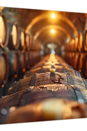 Schilderij - Wijnkelder Rabat