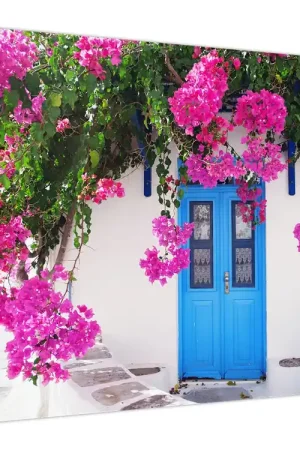 Zamów teraz Schilderij - Traditioneel Grieks huis