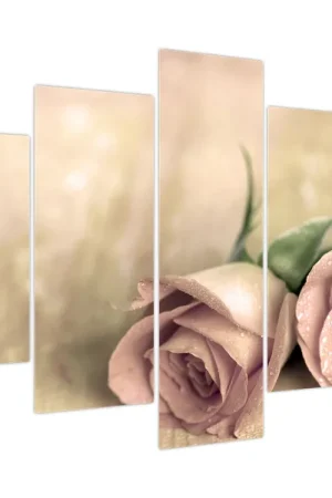 Schilderij - Fijne rozen Oryginalny