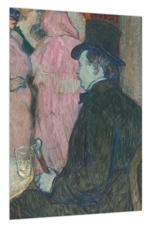 Oryginalny Schilderij - Henri de Toulouse-Lautrec, Maxime Dethomas, reproducties