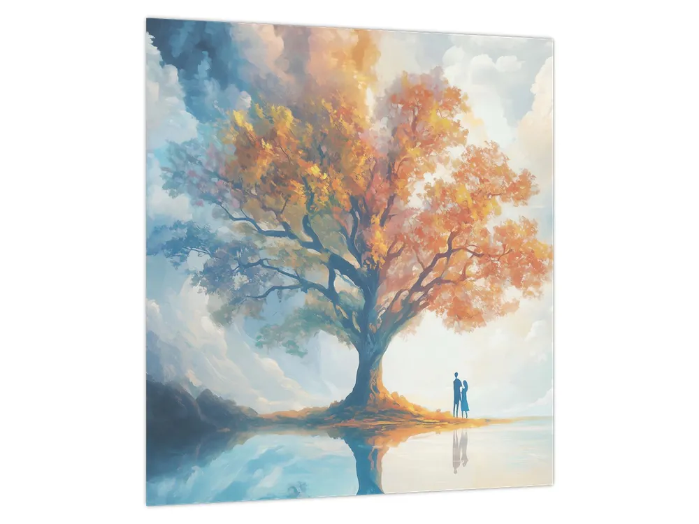 Szybka dostawa Schilderij – Levensboom van liefde