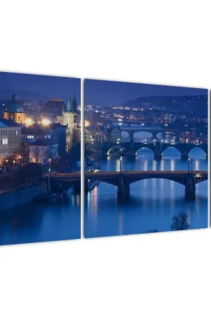 Ekspresowa dostawa Schilderij - Praagse bruggen