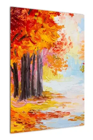 Schilderij - Olieverfschilderij Nowość