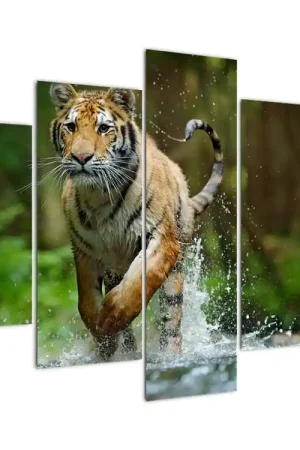 Schilderij - Rennende tijder Tani