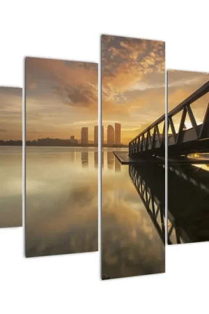 Schilderij - Pier Oryginalny