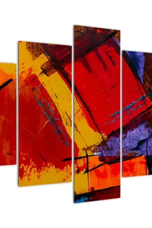 Schilderij - Abstractie Wyprzedaż