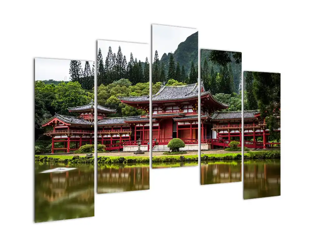 Nowość Schilderij - Boeddhistische tempel