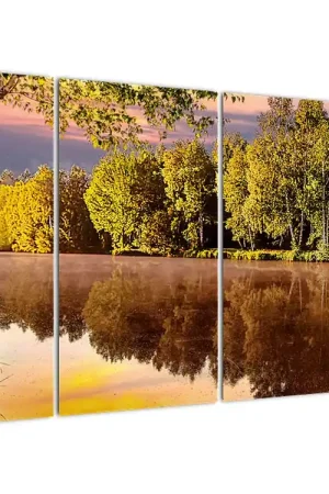 Wyprzedaż Schilderij - Achter de rivier