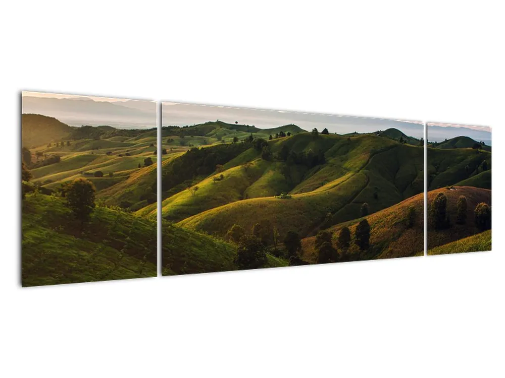 Oferta limitowana Schilderij - Uitzicht op heuvels, Thailand