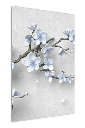 Wyprzedaż Schilderij - Blauwe bloemen