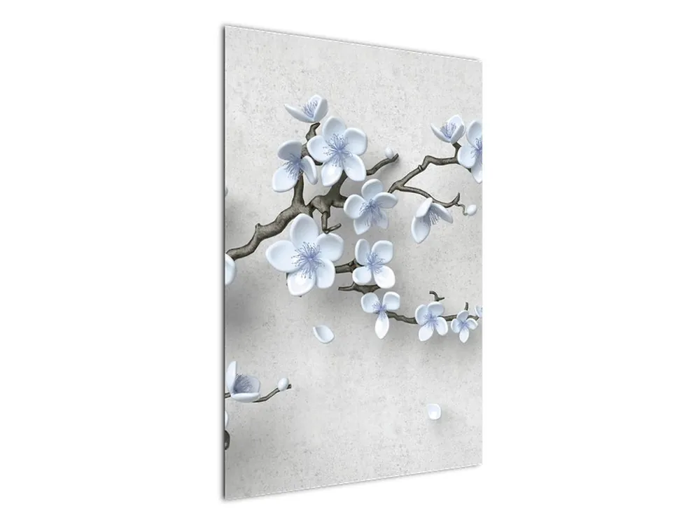 Wyprzedaż Schilderij - Blauwe bloemen