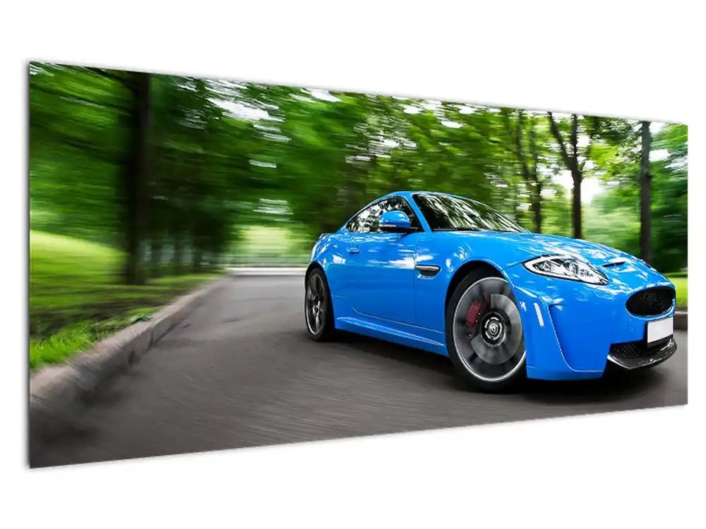 Schilderij - Raceauto Promocja