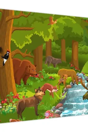 Promocja Schilderij met dieren voor kinderen