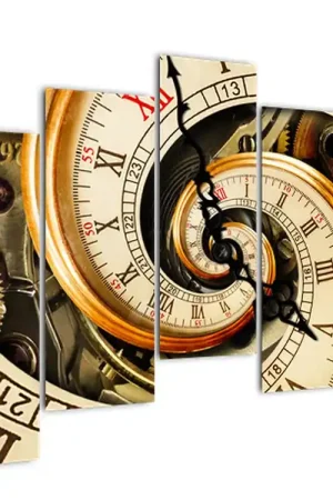 Schilderij - Klok Zwrot pieniędzy